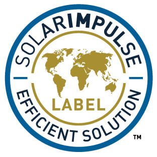 Lable Solar Impulse efficient solution